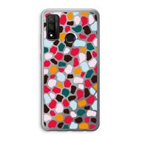 Colored Giraffe: Huawei P Smart (2020) Transparant Hoesje