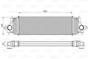 Intercooler, inlaatluchtkoeler 818662