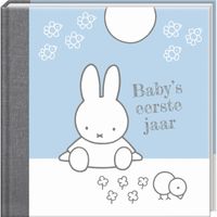 Nijn Boek baby eerste jaar nijntje blauw
