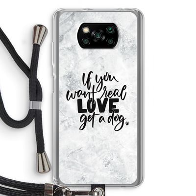 Partner in crime: Xiaomi Poco X3 NFC Transparant Hoesje met koord