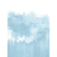 Fotobehang - Brush Strokes Light Blue 192x260cm - Vliesbehang - thumbnail