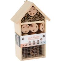Basic Houten insectenhotel 15x9x25 cm