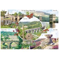 The Peak District National Park Puzzel 1000 Stukjes - thumbnail