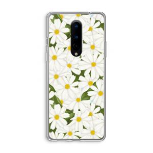 Summer Daisies: OnePlus 8 Transparant Hoesje