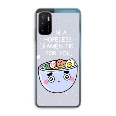 I'm A Hopeless Ramen-Tic For You: Xiaomi Poco M3 Pro 5G Transparant Hoesje