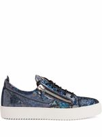 Giuseppe Zanotti baskets Frankie - Bleu - thumbnail