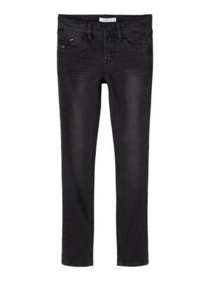 Name it winter jeansbroek jongens - zwart - skinny fit - NkmPete