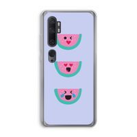 Smiley watermeloen: Xiaomi Mi Note 10 Pro Transparant Hoesje