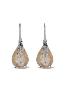 Wouters & Hendrix Gold boucles d'oreilles Claw - Argent