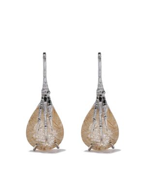 Wouters & Hendrix Gold boucles d'oreilles Claw - Argent