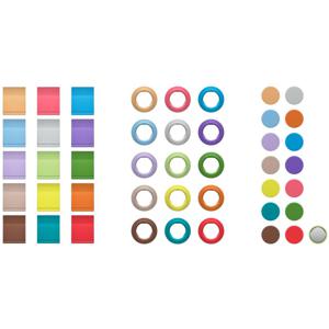 Sennheiser EW-D Color Coding Set magnetische kleurmarkeringen voor EW-D EM, SK en SKM-S