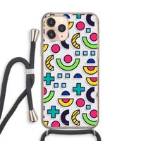 8-bit N°6: iPhone 11 Pro Transparant Hoesje met koord