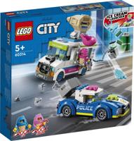 Lego city - 60314 ice cream launcher met politiewagen Lego city - 60314 ice cream launcher met politiewagen