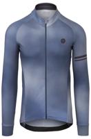 AGU Gradient Fietsshirt Lange Mouwen Performance Heren - Blauw - L