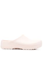 Birkenstock chaussons Super-Birki en peau lainée - Rose