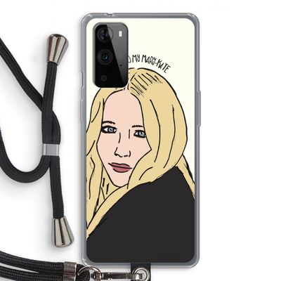 Mary Kate: OnePlus 9 Pro Transparant Hoesje met koord