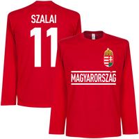 Hongarije Szalai 11 Longsleeve T-Shirt - thumbnail