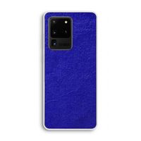 Majorelle Blue: Samsung Galaxy S20 Ultra Transparant Hoesje