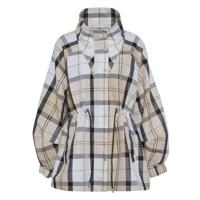 Damesjas Showerproof Suri Safari Dress Tartan/Mist Damesjas Showerproof Suri Safari Dress Tartan/Mist