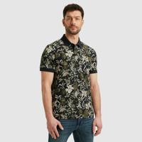 Pme Legend Ppss2504879 Printed Fine Pique Poloshirts 5281 Salute