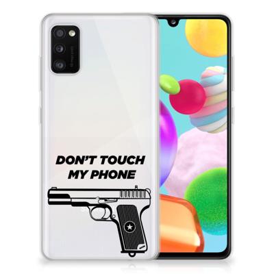 Samsung Galaxy A41 Silicone-hoesje Pistol DTMP Samsung Galaxy A41 Silicone-hoesje Pistol DTMP