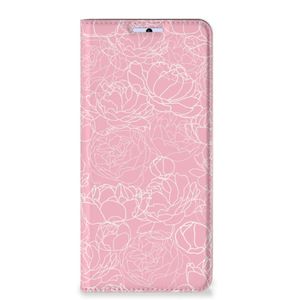 Xiaomi 11T | Xiaomi 11T Pro Smart Cover White Flowers