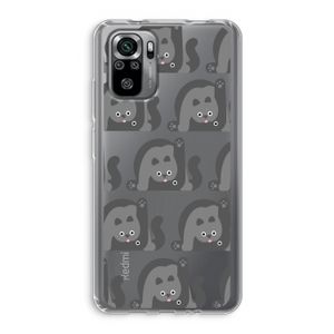 Cats: Xiaomi Redmi Note 10S Transparant Hoesje
