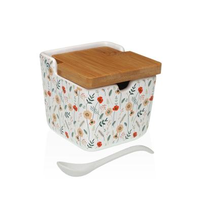 Suikerpot Versa verdi Keramisch 8,8 x 8,5 x 8,8 cm