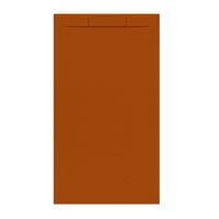 Douchebak + Sifon Allibert Rectangle 160x90 cm Satijn Koper Oranje - thumbnail