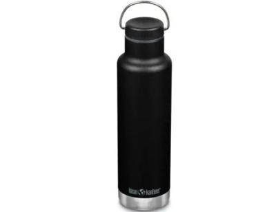 Klean Kanteen Thermosfles - classic - zwart - met ringdop - 592 ml (20 oz )