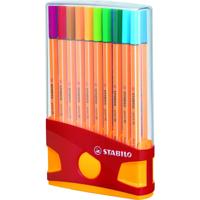 Set Viltstiften Stabilo Point 88 Multicolour