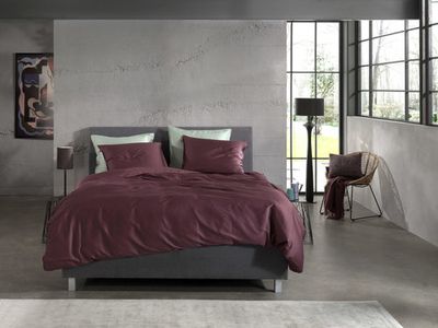 Zo! Home Zo Home Satinado Dekbedovertrek 200x200/220 Mauve Lilac