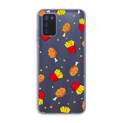 Chicken 'n Fries: Samsung Galaxy A03s Transparant Hoesje