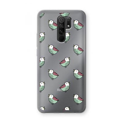 Vogeltjes: Xiaomi Redmi 9 Transparant Hoesje
