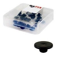 Bofix afdichtdop m6 sw5 kunststof zwart (25st)