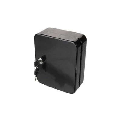 Sleutelkastje - zwart - 20 cm - voor 20 sleutels - sleutelkluisje - sleutels opbergen kastje
