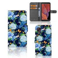 Telefoonhoesje | Met pasjeshouder | voor Samsung Galaxy Xcover 5 IJsvogel Telefoonhoesje | Met pasjeshouder | voor Samsung Galaxy Xcover 5 IJsvogel