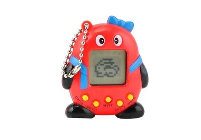 Viking Choice Tamagotchi Electronical Animal Egg Red met strik Viking Choice Tamagotchi Electronical Animal Egg Red met strik