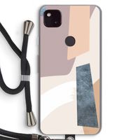 Luca: Pixel 4a 5G Transparant Hoesje met koord Luca: Pixel 4a 5G Transparant Hoesje met koord