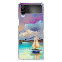 Smartphone hoesje Samsung Galaxy Z Flip 4 Boat