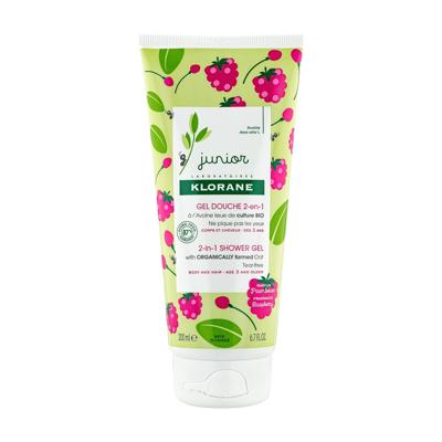 Klorane Gel douche Corps et Cheveux à la Framboise à l'Avoine BIO 200ml Klorane Gel douche Corps et Cheveux à la Framboise à l'Avoine BIO 200ml