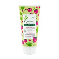 Klorane Gel douche Corps et Cheveux à la Framboise à l'Avoine BIO 200ml