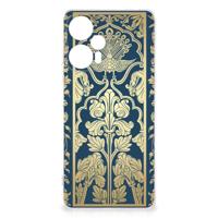 Xiaomi Poco F5 | TPU Case | Beige Flowers