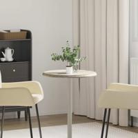 Tafelblad Ø50x2,5 cm marmer grijs