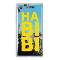 Habibi Majorelle : Sony Xperia XZ1 Transparant Hoesje