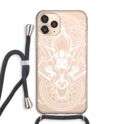 Oh Deer: iPhone 11 Pro Max Transparant Hoesje met koord
