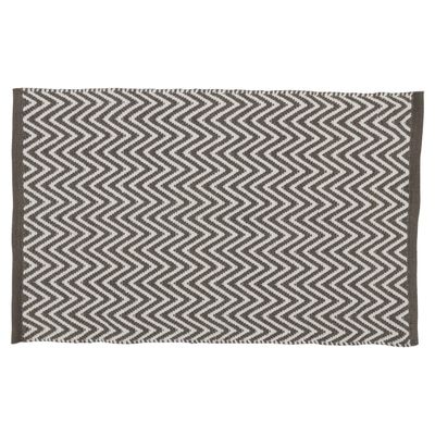 Badmat Differnz Devon 50x80 cm Katoen Grijs Differnz