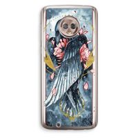 Golden Raven: Motorola Moto G6 Transparant Hoesje Golden Raven: Motorola Moto G6 Transparant Hoesje