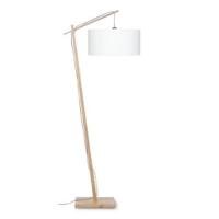 GOOD&MOJO Vloerlamp Andes - Bamboe|Wit - 72x47x176cm