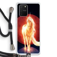 Last Unicorn: Samsung Galaxy S10 Lite Transparant Hoesje met koord